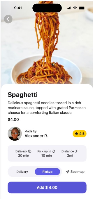 Find Homecooked Food Delivered More Affordable & Quicker.
