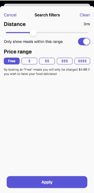 Search For Nearby Meals. Some Select Chefs Allow.
