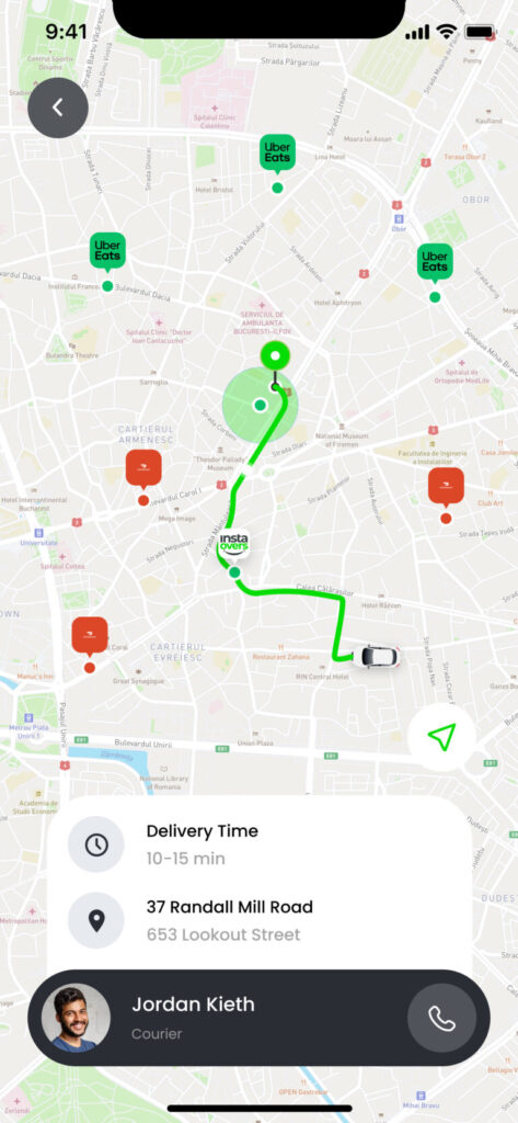 Courier Service Greener & Quicker Then UBER Eats/DoorDash